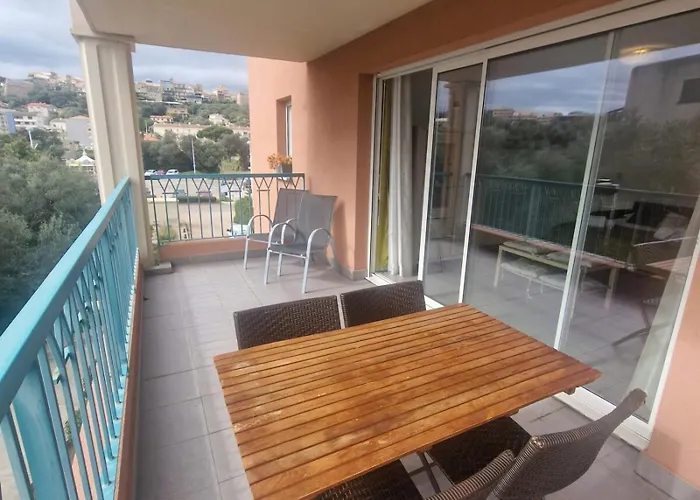 Luminous Terrace And View Of Porto-vecchio * Πόρτο Βέκιο