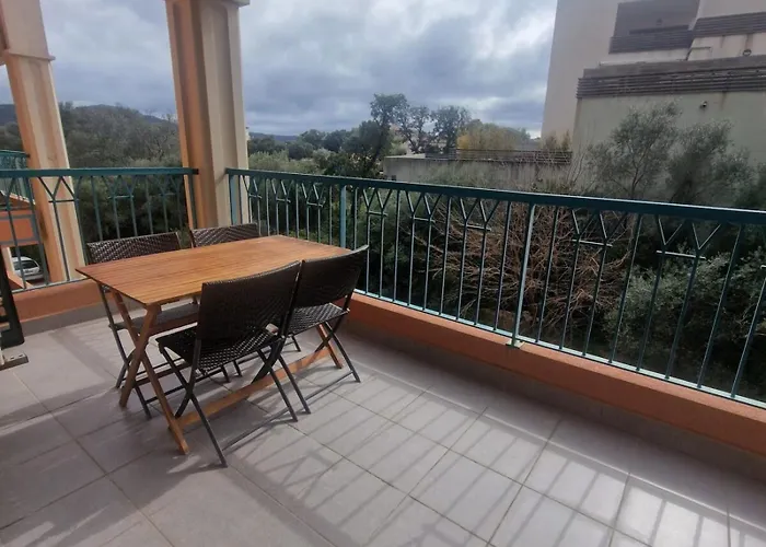 Luminous Terrace And View Of Porto-vecchio Πόρτο Βέκιο